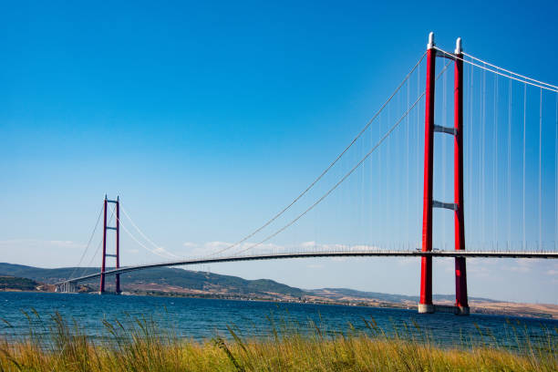 istock Bridge connecting Asia and Europe 2176729603