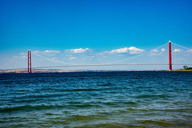 istock Bridge connecting Asia and Europe 2176729986