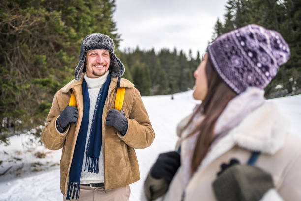 istock Cheerful couple on a winter day 2176735903