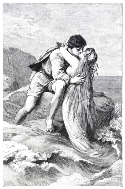 Undines are a category of elemental beings associated with water, stemming from the alchemical writings of Paracelsus. Later writers developed the undine into a water nymph in its own right - It derives from the Latin word unda, meaning 