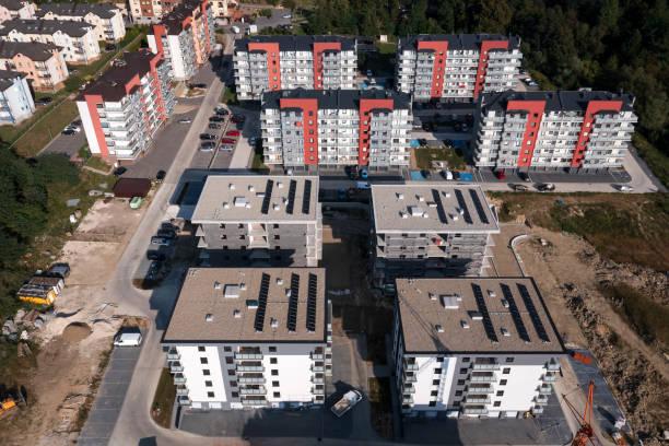 istock New apartment buildings from above 2176737188