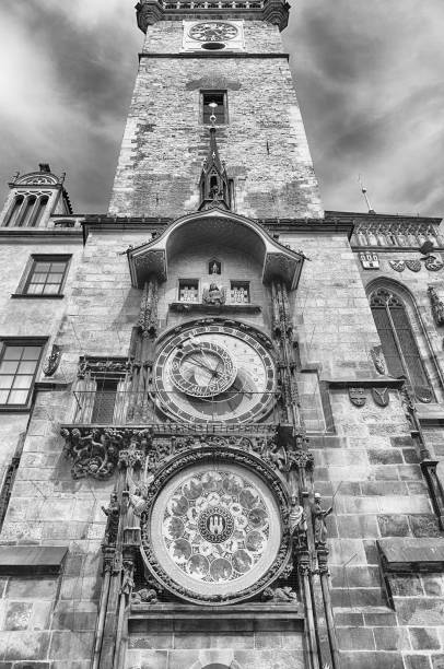 istock The astronomical clock showing the time in Prague, Czech Republic 2176737507