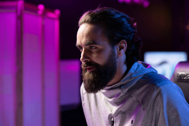 istock Streamer doing charitable marathon during livestream, struggling to remain awake 2176737694
