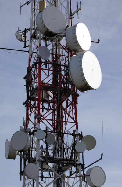 istock Repeater antennas, repeater antennas, mobile telephony, repeater antenna tower 2176743312