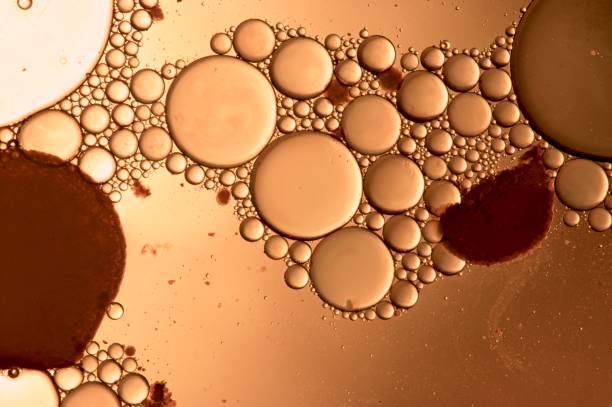 istock Circles of various sizes in an abstract 2176747547