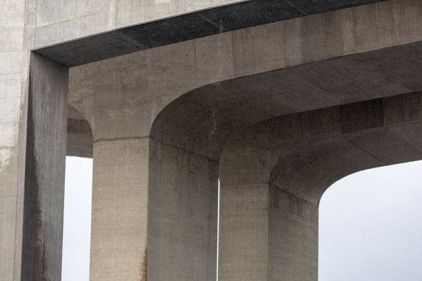 istock Concrete Bridge with Curved Supports 2176763127