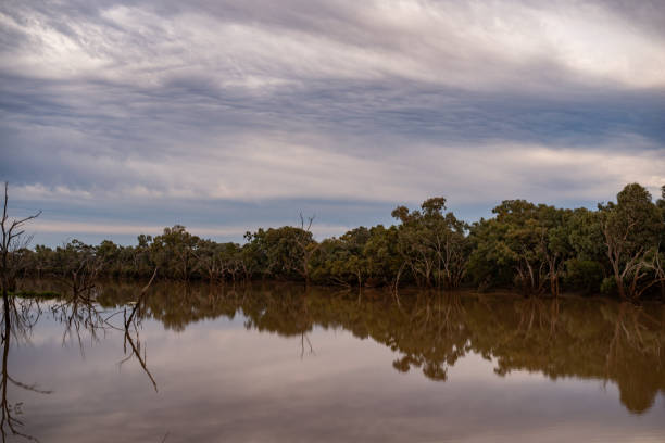 istock Peaceful views of the Warrego River 2176792081