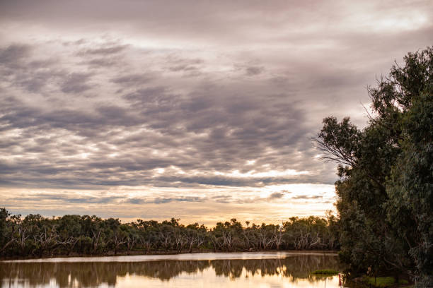 istock Peaceful views of the Warrego River 2176792086