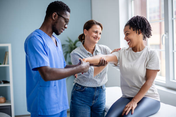 istock A friendly medical consultation in a bright room. 2176792691