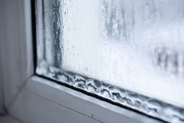 istock Raindrops on a window pane capture natures beauty, creating a cozy, artistic ambiance 2176800452