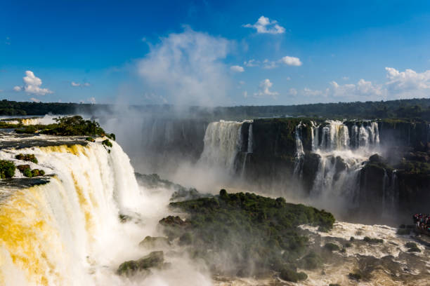 istock Iguazu Falls Cascade Close-up, Brazil 2176803919