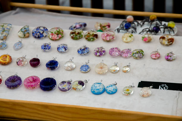 istock Designer and decorative handmade earrings 2176812926