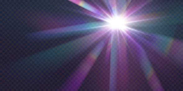 Transparent Light Refraction Pattern For Adding Effects To Backgrounds ...