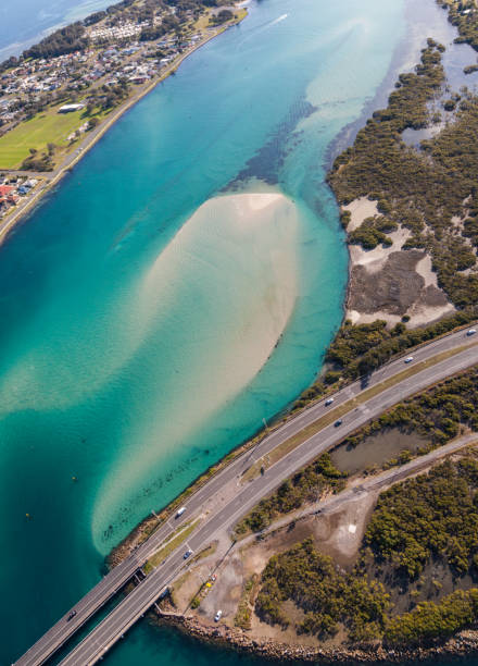 istock Swansea Channel and Bridge - Aerial View 2176826248