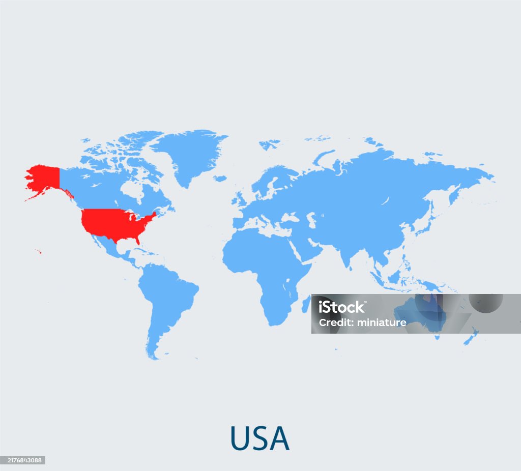 Usav Map Usa Map Stock Illustration - Download Image Now - Abstract, Backgrounds ...