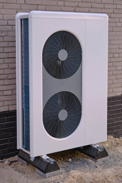 istock big energy-efficient heat pump installation against brick wall 2176873988