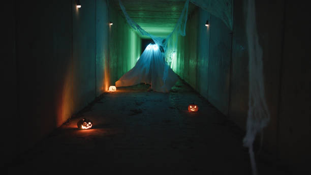 Creepy Monsters And Freaks During Halloween Night