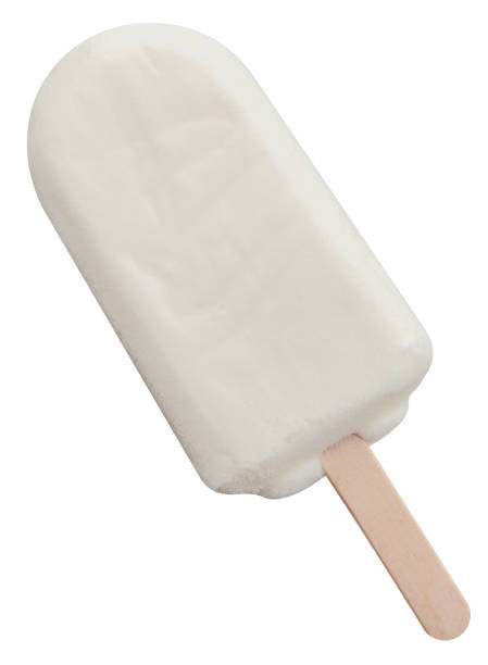 istock Milk ice cream isolated on white background with clipping path 2176885735