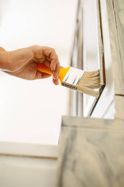 istock Paint brush with acrylic colour 2176887819