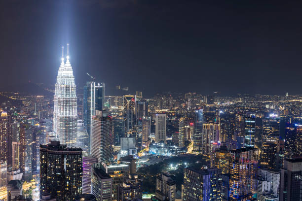 istock Kuala Lumpur skyline during the night, Malaysia 2176897429