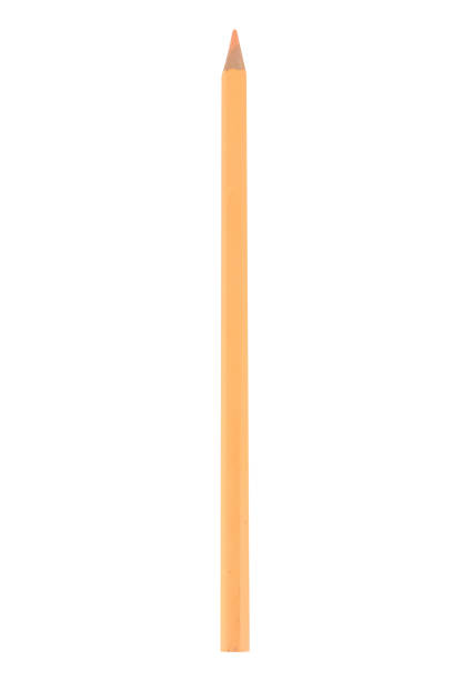 istock Colored pencil yellow one isolated on white background 2176899686