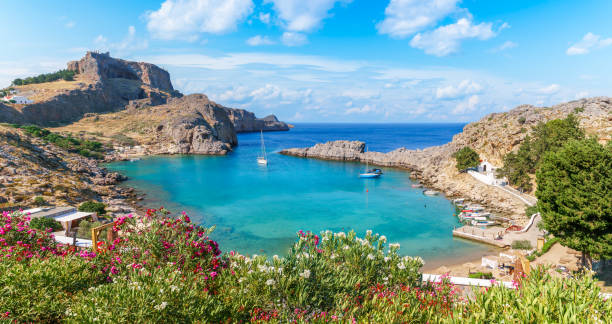 istock Saint Paul bay, Rhodes, Greece 2176902962