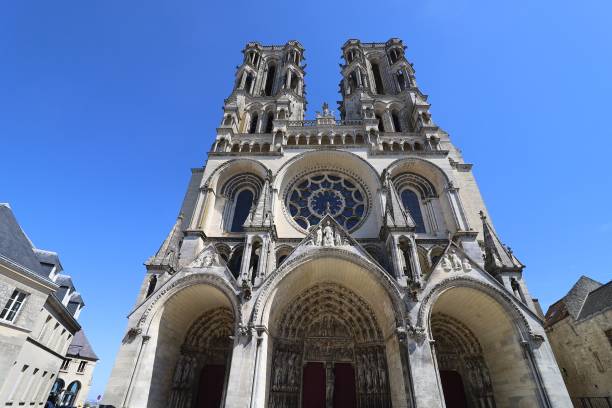 Notre-Dame Cathedral, city of Laon, Aisne department, France
