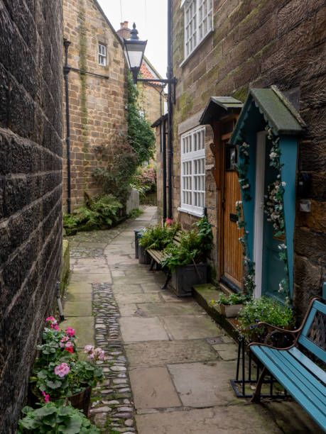 istock Narrow alley between buildings 2176932596