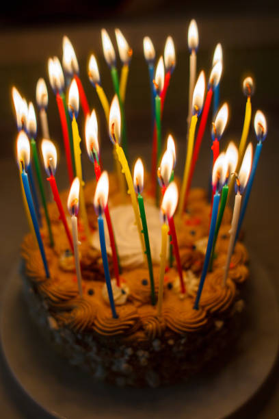 istock happy birthday cake with candles 2176936471