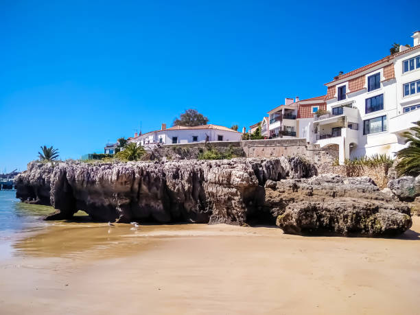 Portugal. Cascais. One of the city's beaches.