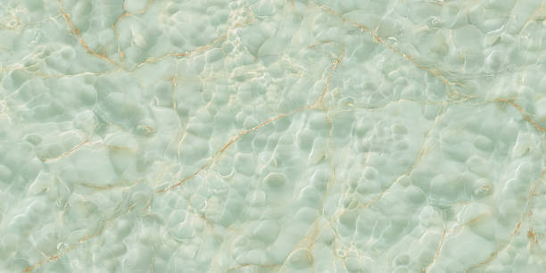 istock Onyx texture with dark green color background 2176955001