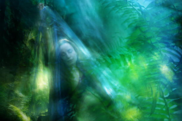 istock Feminine Fern Veil Dance 2176958554