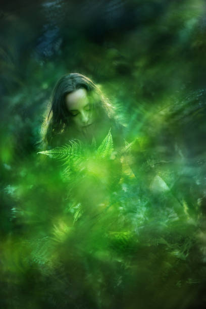 istock Dreaming between Fern Leaves 2176958555