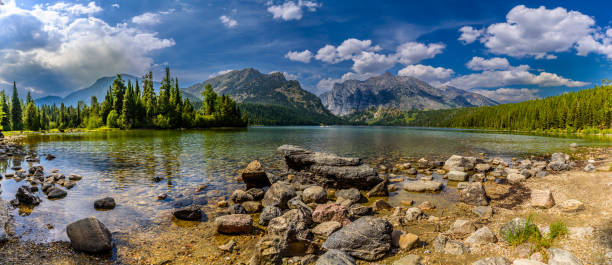 istock Phelps Lake and the Teton Range 2176971468