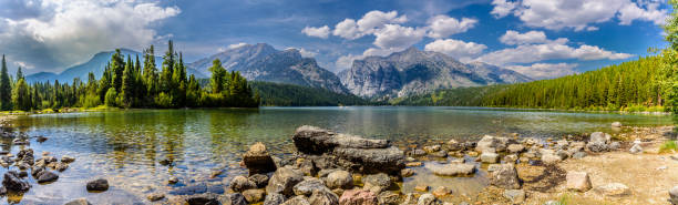 Phelps Lake and the Teton Range