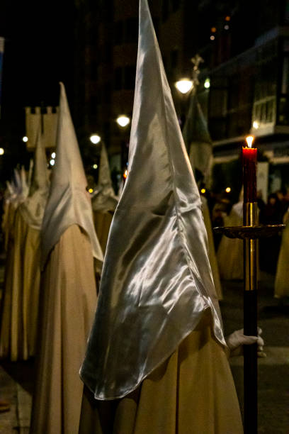 istock Religious procession during Holy Week in Valladolid-Spain. 2176974740