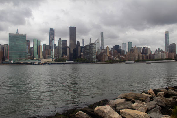 Manhattan's cityscape as viewed from Long Island City