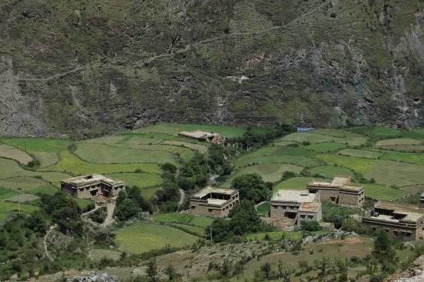 istock Villages in the plateau valley 2176997661