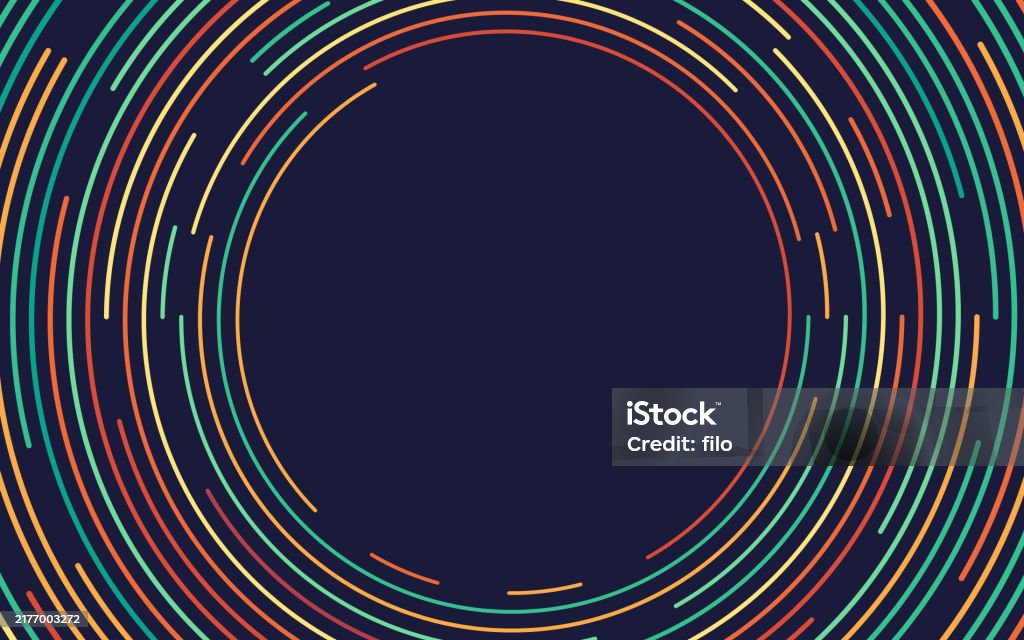 Circle With Ridges Circle Background Stock Illustration - Download Image Now - Backgrounds ...