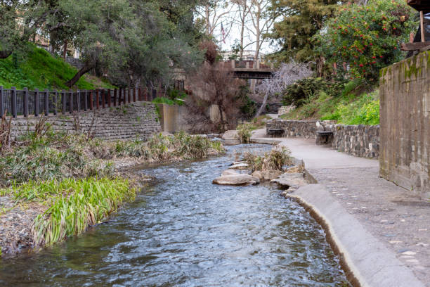 istock San Luis Obispo Creek Trail wich runs through the town 2177009108