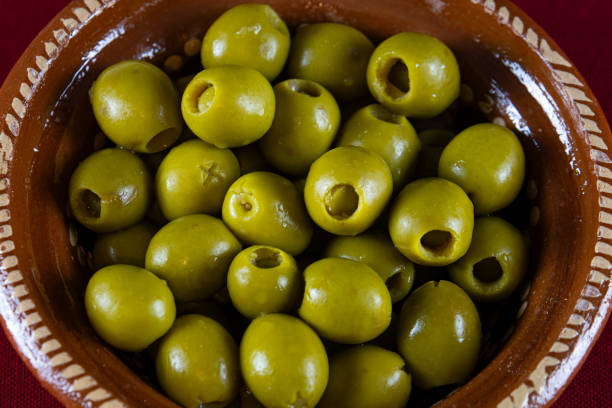 istock Olives in a clay plate 2177013728