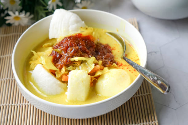 istock A famous Malaysian dish called Lontong 2177021311
