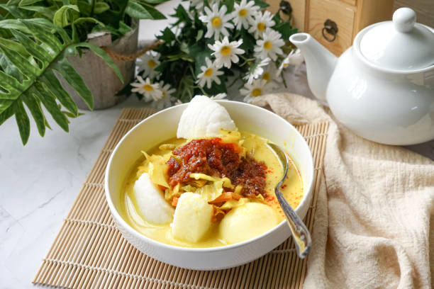 istock A famous Malaysian dish called Lontong 2177021338