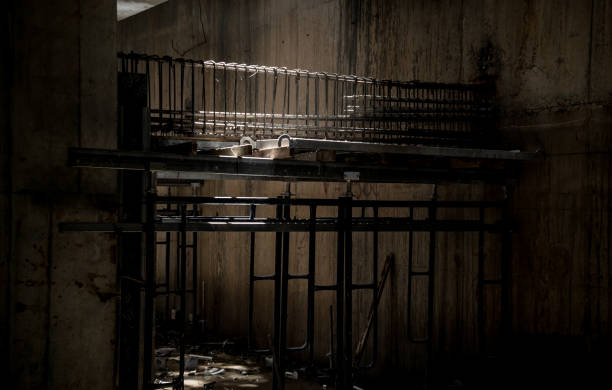 istock A construction site displaying a reinforced concrete foundation with steel rebar 2177022416