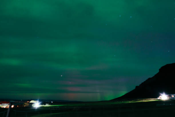 istock Beautiful aurora borealis in southern Iceland 2177030576