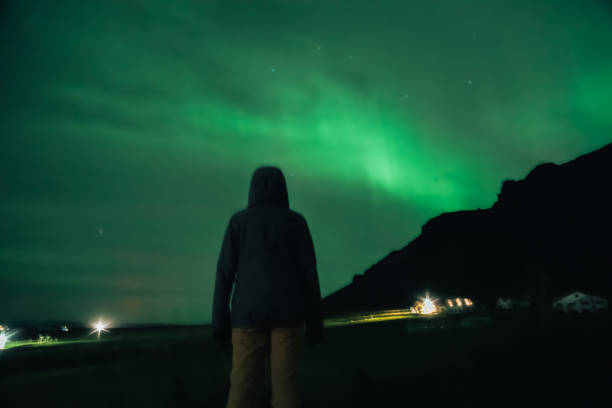 istock Beautiful aurora borealis in southern Iceland 2177030618