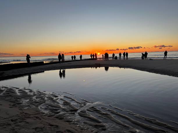 istock Beautiful, atmospheric sunset by the sea 2177032799