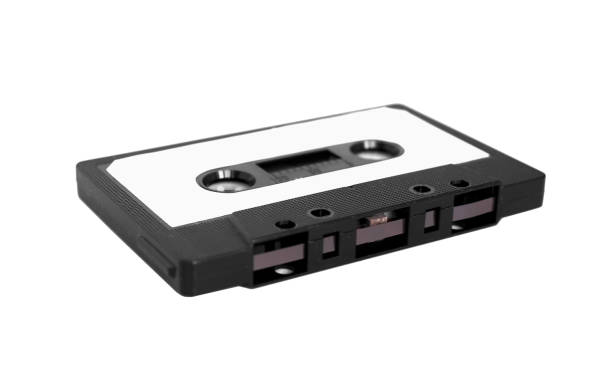 istock magnetic tape cassette over white 2177034692