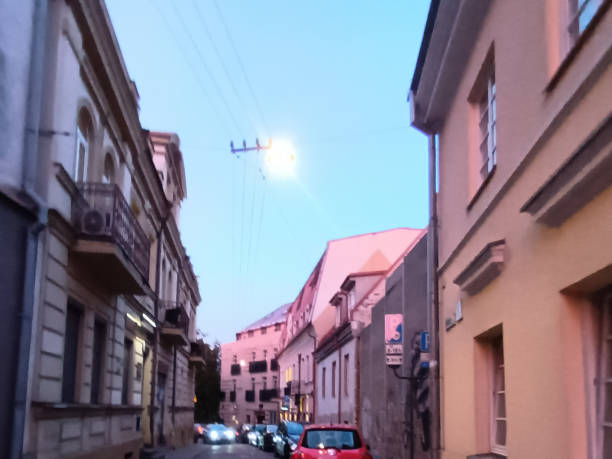 istock Center and Old Town streets in Vilnius, Lithuania 2177035936