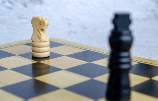 The knights gambit leads to a tactical quest for victory.